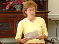 Susan reading